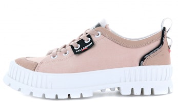 Palladium Pallashock Low 'Pink Canvas' 97352-278-M Palladium Pallashock Low 'Pink Canvas' 97352-278-M