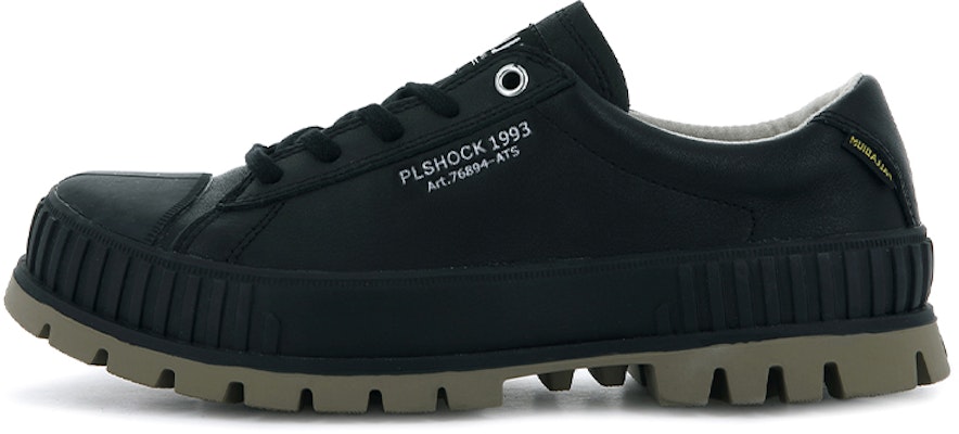Palladium Pallashock Low Leather 'Fashion Black' 76894-008-M Buy Palladium Pallashock Low Leather 'Fashion Black' 76894-008-M