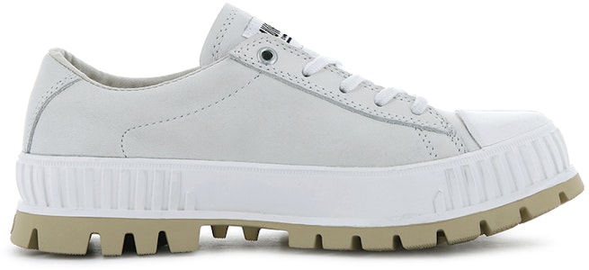 Palladium Pallashock Low Leather 'Star White' Sepatu Kulit Putih Bintang. 76894-116-M Order Palladium Pallashock Low Leather 'Star White' Sepatu Kulit Putih Bintang. 76894-116-M
