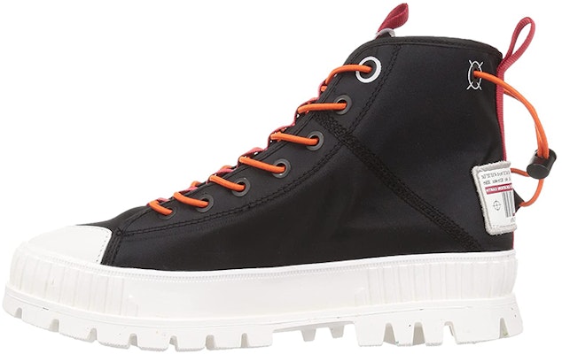 Palladium Pallashock Mid 'Black White Red' 77354-008-M Buy Palladium Pallashock Mid 'Black White Red' 77354-008-M