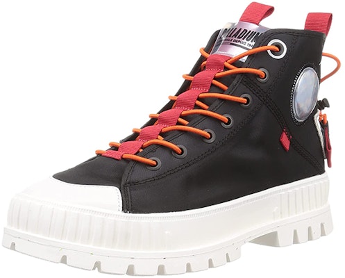Palladium Pallashock Mid 'Black White Red' 77354-008-M Order Palladium Pallashock Mid 'Black White Red' 77354-008-M