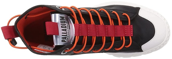 Palladium Pallashock Mid ''Hitam Putih Merah'' 77354-008-M Lookbook Palladium Pallashock Mid ''Hitam Putih Merah'' 77354-008-M