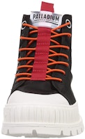 Palladium Pallashock Mid ''Hitam Putih Merah'' 77354-008-M Shop Palladium Pallashock Mid ''Hitam Putih Merah'' 77354-008-M