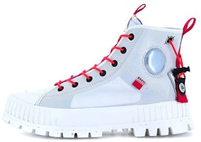 Palladium Pallashock Mid 'White Fashion Thick Sole Outdoor Boot' 77354-116-M Palladium Pallashock Mid 'White Fashion Thick Sole Outdoor Boot' 77354-116-M