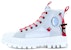 Palladium Pallashock Mid 'White Fashion Thick Sole Outdoor Boot' 77354-116-M