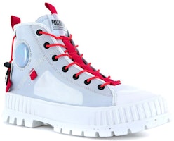 Palladium Pallashock 中筒白色時尚厚底戶外靴 77354-116-M Lookbook Palladium Pallashock 中筒白色時尚厚底戶外靴 77354-116-M