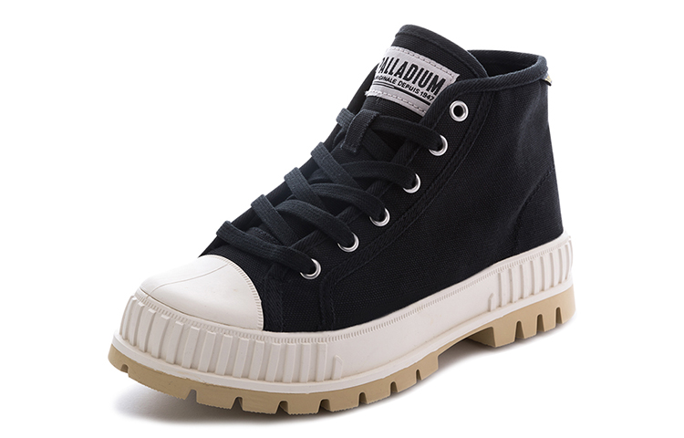 Palladium Pallashock Mid 'Black Canvas' 圖 2