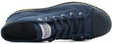 Shop Palladium Pallashock Mid OG 'Indigo Canvas' 76681-458-M