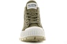 Shop Palladium Pallashock Mid OG 'Olive Monochrome' 76681-307-M