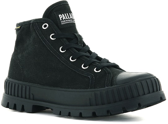 Palladium Pallashock Mid OG 'Versatile Canvas Martin Boot Black' 76681-008-M Lookbook Palladium Pallashock Mid OG 'Versatile Canvas Martin Boot Black' 76681-008-M