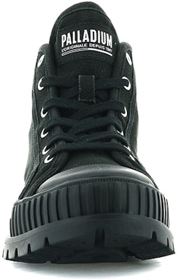 팔라디움 팰러쇼크 미드 OG '블랙 캔버스 마틴 부츠' 76681-008-M Shop 팔라디움 팰러쇼크 미드 OG '블랙 캔버스 마틴 부츠' 76681-008-M