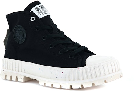 Palladium Pallashock 中筒有機黑色帆布鞋 77353-008-M Lookbook Palladium Pallashock 中筒有機黑色帆布鞋 77353-008-M