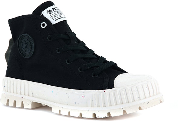 Palladium Pallashock Mid Organic 'Black Canvas' 77353-008-M Lookbook Palladium Pallashock Mid Organic 'Black Canvas' 77353-008-M