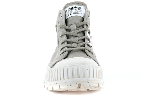 Palladium Pallashock Mid Organic 'Grey' 77353-297-M Shop Palladium Pallashock Mid Organic 'Grey' 77353-297-M