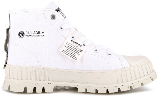 Palladium Pallashock Mid Organic 'Star White' 77353-116-M Order Palladium Pallashock Mid Organic 'Star White' 77353-116-M