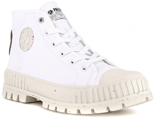 Palladium Pallashock Mid Organic 'Star White' 77353-116-M Lookbook Palladium Pallashock Mid Organic 'Star White' 77353-116-M