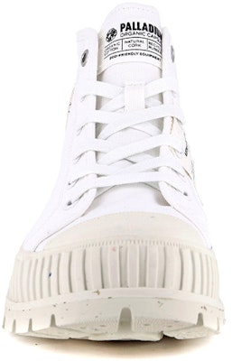 Palladium Pallashock Mid Organic 'Star White' 77353-116-M Shop Palladium Pallashock Mid Organic 'Star White' 77353-116-M