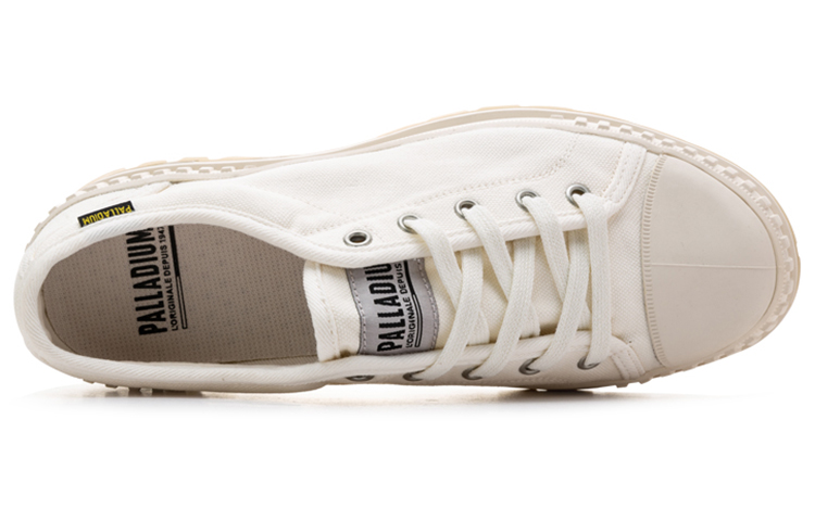 Shop Palladium Pallashock OG ''Toile Blanc Cassé'' 76680-051-M
