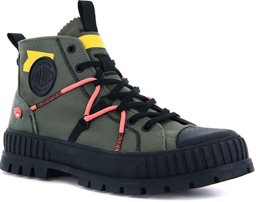 Palladium Pallashock Re-Craft 'Olive Green' 77194-309-M Lookbook Palladium Pallashock Re-Craft 'Olive Green' 77194-309-M