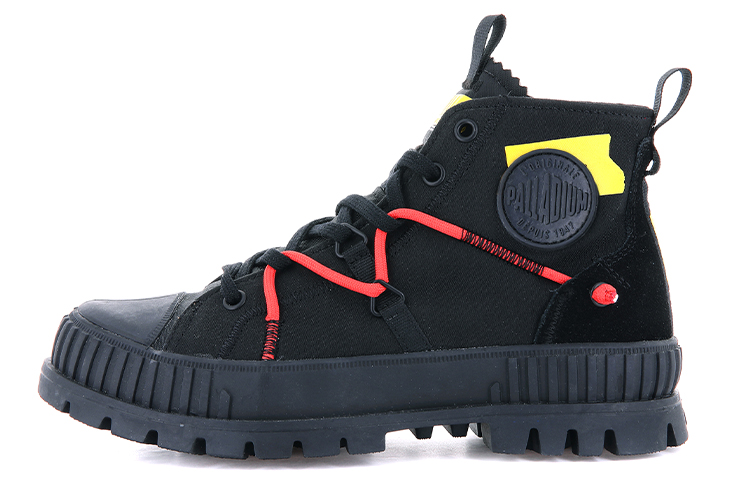 Palladium Pallashoff Re-Craft 'Black Outdoor High-Top' 77194-010-M
