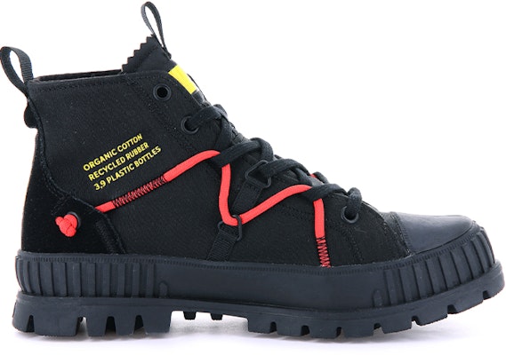 Palladium Pallashoff Re-Craft 'Black Outdoor High-Top' 77194-010-M Order Palladium Pallashoff Re-Craft 'Black Outdoor High-Top' 77194-010-M