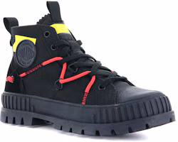 Shop Palladium Pallashoff Re-Craft“黑色户外高帮鞋” 77194-010-M