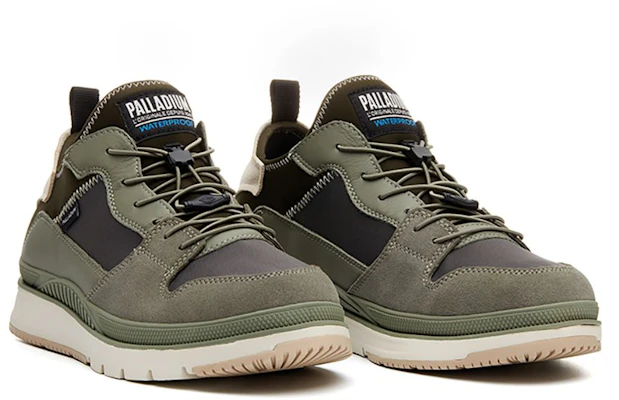 Palladium Pallasider Low WP+ Casual Shoes Dark Green 04074309 Shop Palladium Pallasider Low WP+ Casual Shoes Dark Green 04074309