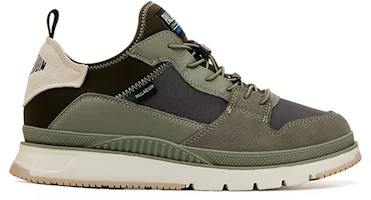 Palladium Pallasider Low WP+ Casual Shoes Olive Green 04074309 Palladium Pallasider Low WP+ Casual Shoes Olive Green 04074309