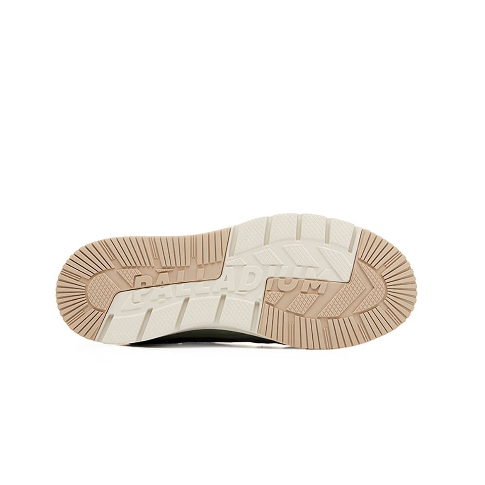 Lookbook Palladium Pallasider Low WP+ Sepatu Kasual Hijau Zaitun 4074309
