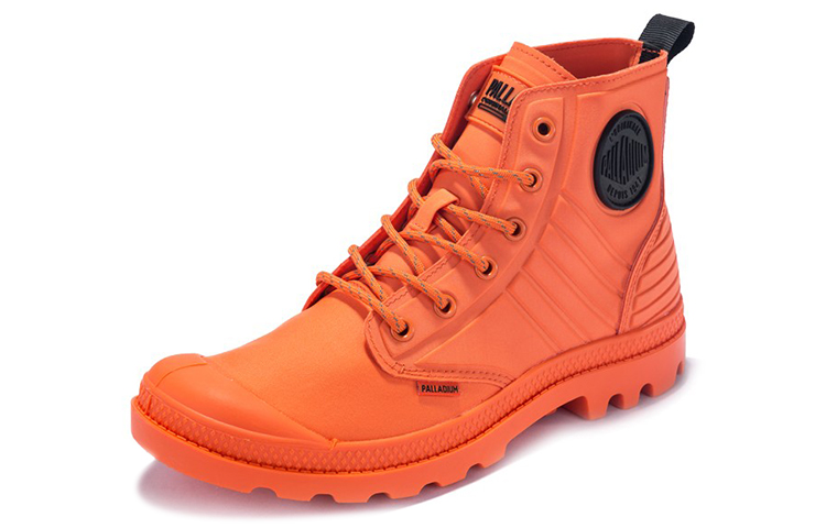 Order 팔라디움 팜파 앰피비안 하이 '오렌지' (Palladium Pampa Amphibian High 'Orange') 75988-809-M