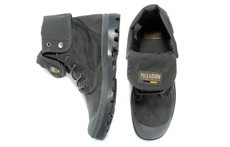 Lookbook Palladium Pampa Baggy Wax 'Sahara Gris Alloy' 77213-068-M