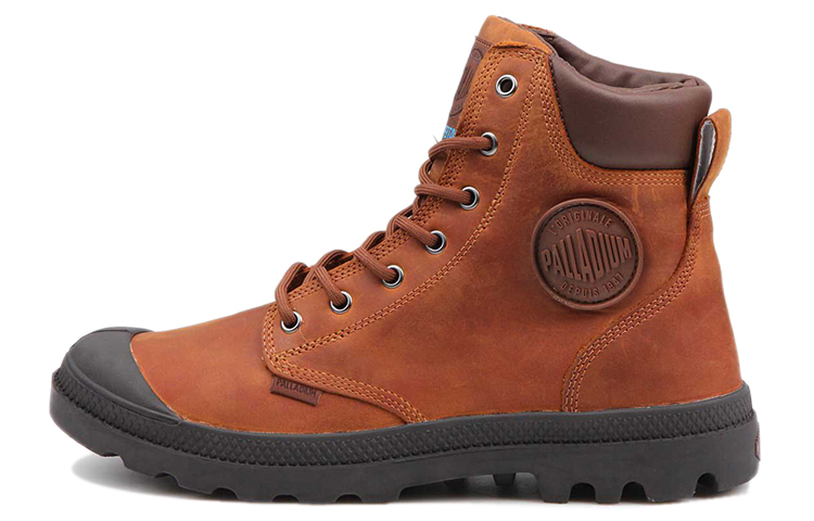 Palladium Pampa Cuff WP Lux 'Brown' 73231-733-M