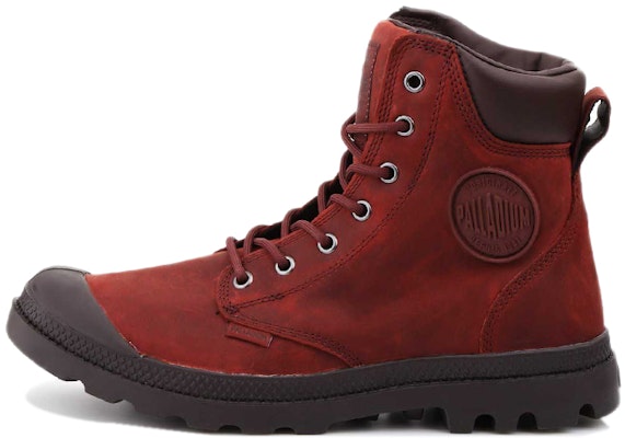 Palladium Pampa Cuff WP Lux 'Burgundy' 73231-261-M Buy Palladium Pampa Cuff WP Lux 'Burgundy' 73231-261-M