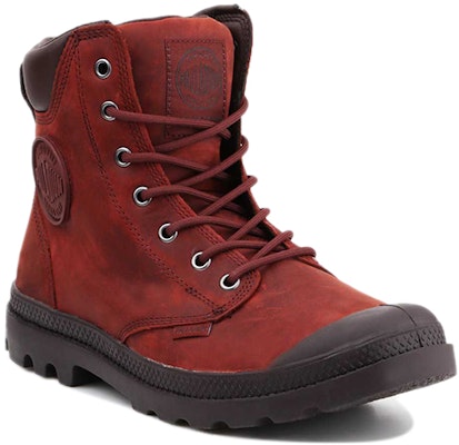 Palladium Pampa Cuff WP Lux 'Burgundy' 73231-261-M Shop Palladium Pampa Cuff WP Lux 'Burgundy' 73231-261-M