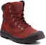 Shop Palladium Pampa Cuff WP Lux 'Burgundy' 73231-261-M