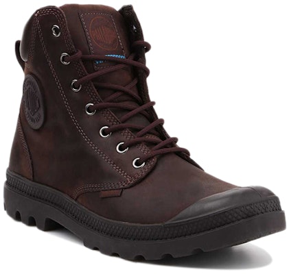 Palladium Pampa Cuff WP Lux 'Dark Brown' 73231-249-M Shop Palladium Pampa Cuff WP Lux 'Dark Brown' 73231-249-M