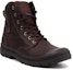 Shop Palladium Pampa Cuff WP Lux 'Dark Brown' 73231-249-M
