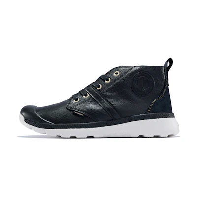 Palladium Pampa D3 Mid 'Black Leather'