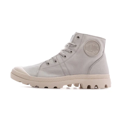 Palladium Pampa D3 Mid 'Pale Grey'