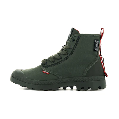 Palladium Pampa Dare 2 Survive 'Army Green'
