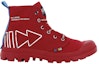 Order Palladium Pampa Dare REW FWD 'High-Top Canvas - Red' 76862-633-M