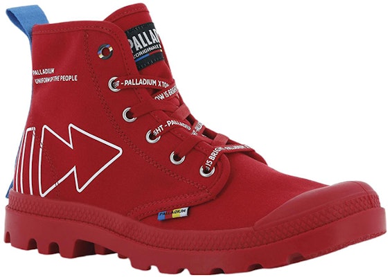 Palladium Pampa Dare REW FWD 'High-Top Canvas - Red' 76862-633-M Lookbook Palladium Pampa Dare REW FWD 'High-Top Canvas - Red' 76862-633-M