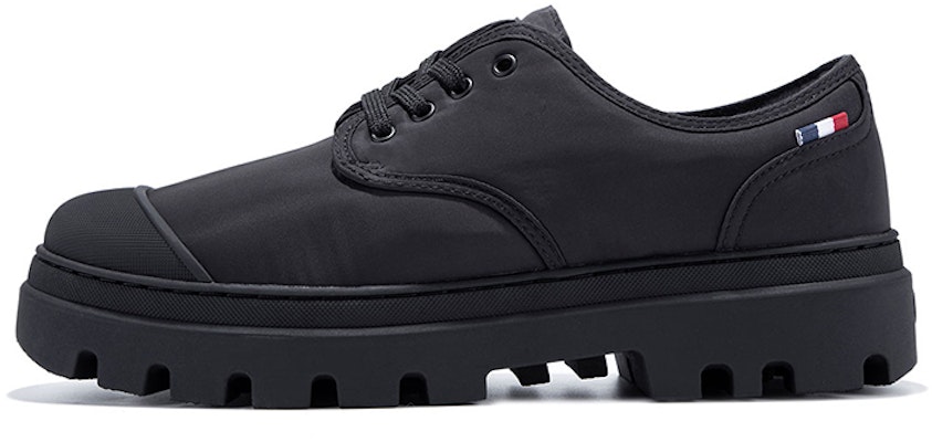 Palladium Pampa Dome Low 'Simple Solid Color Black Canvas' 78506-008-M Buy Palladium Pampa Dome Low 'Simple Solid Color Black Canvas' 78506-008-M