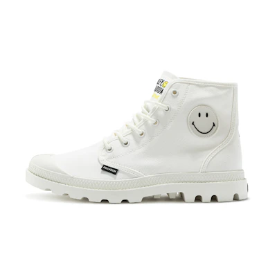 Palladium Pampa Hi 'Be Kind White'