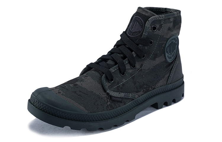 Palladium Pampa Hi 'Black Casual High-Top Canvas' 圖 2
