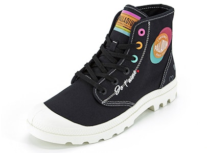 パラディウム パンパ ハイ 'ブラック ラブ ハート' バレンタインデー 77803-008-M Order パラディウム パンパ ハイ 'ブラック ラブ ハート' バレンタインデー 77803-008-M