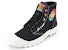 Palladium Pampa Hi 'Black Love Heart' Valentine's Day 77803-008-M