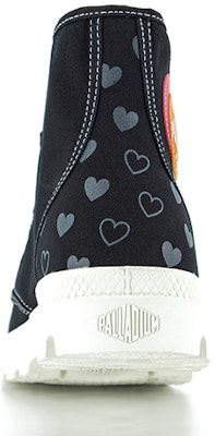 Palladium Pampa Hi 'Black Love Heart' Valentine's Day 77803-008-M Lookbook Palladium Pampa Hi 'Black Love Heart' Valentine's Day 77803-008-M