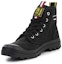 Shop Palladium Pampa Hi 'Black Outdoor' 77983-001-M