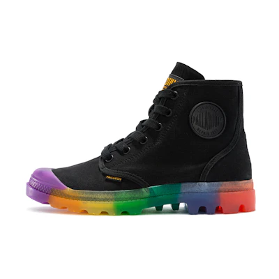 Palladium Pampa Hi 'Black Rainbow'